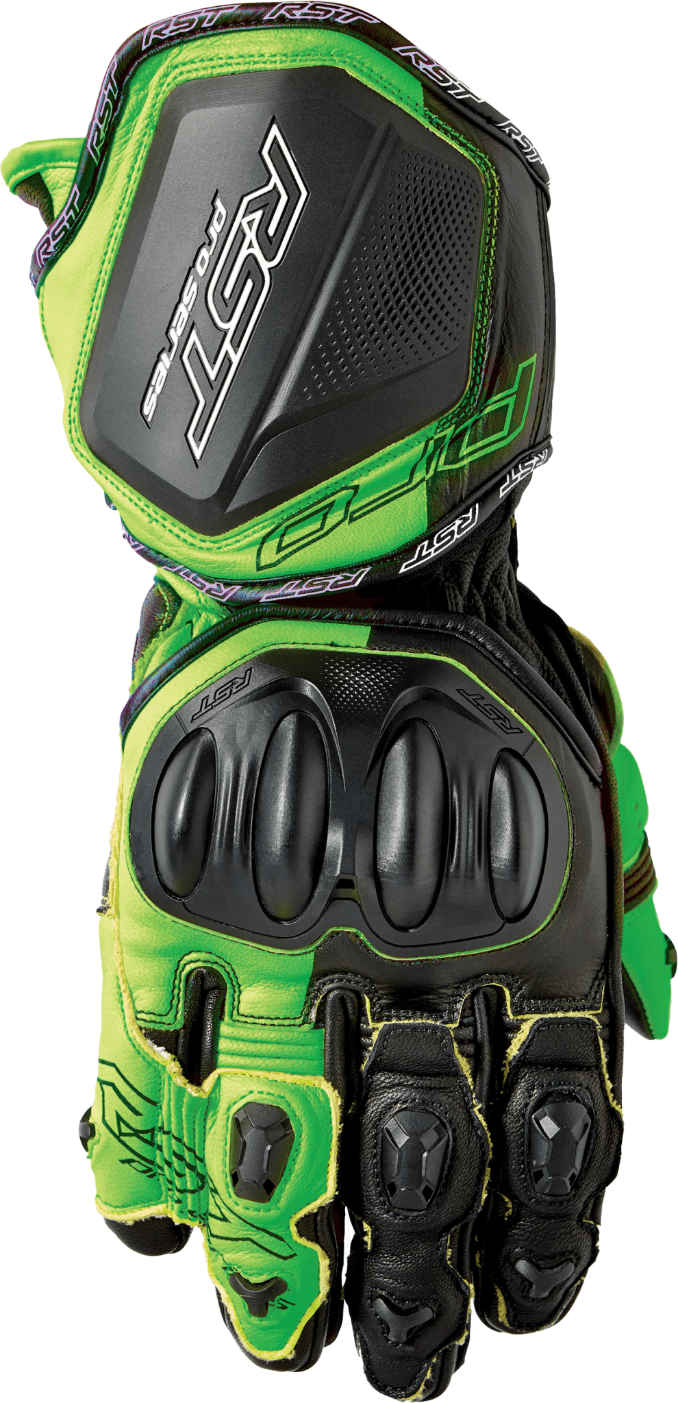 RST Pro Series GP D3O Leather Gloves - Level 1 KP CE Certified - Kelly Motorsports