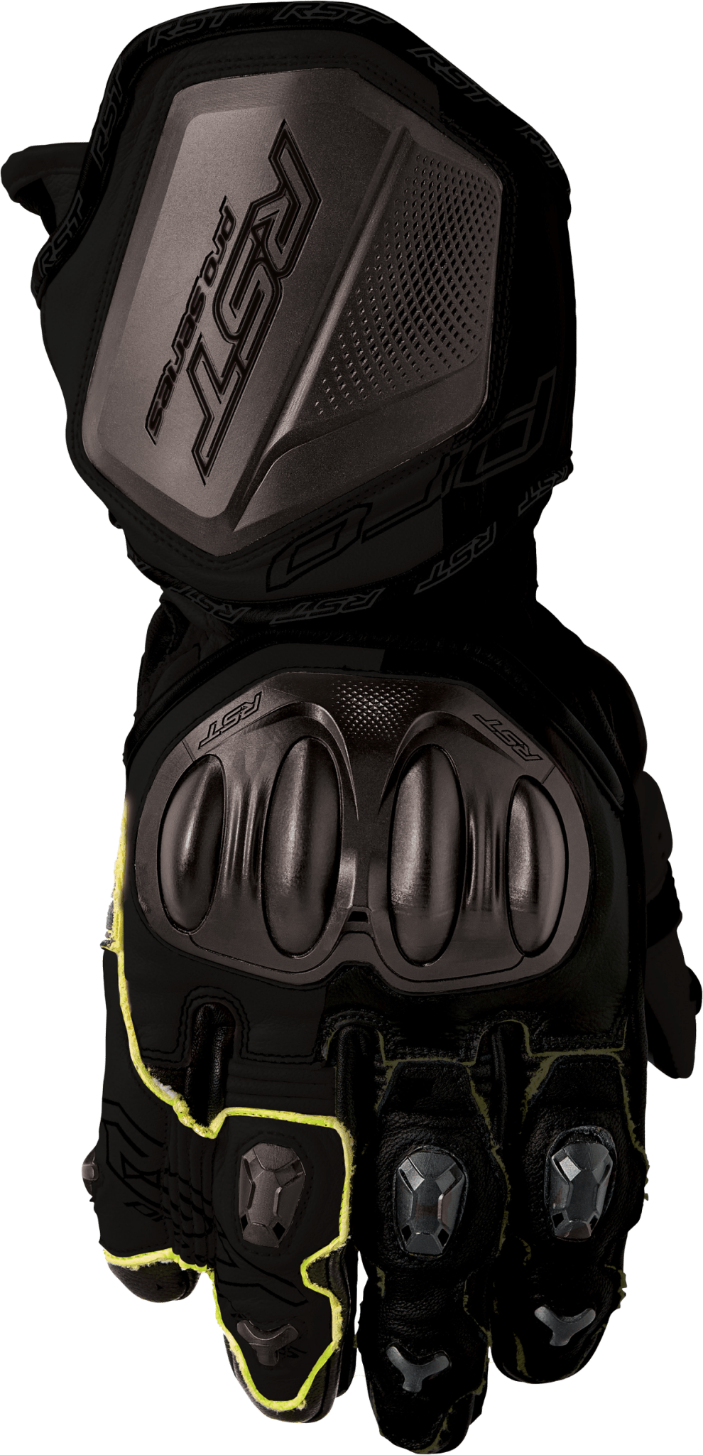 RST Pro Series GP D3O Leather Gloves - Level 1 KP CE Certified - Kelly Motorsports
