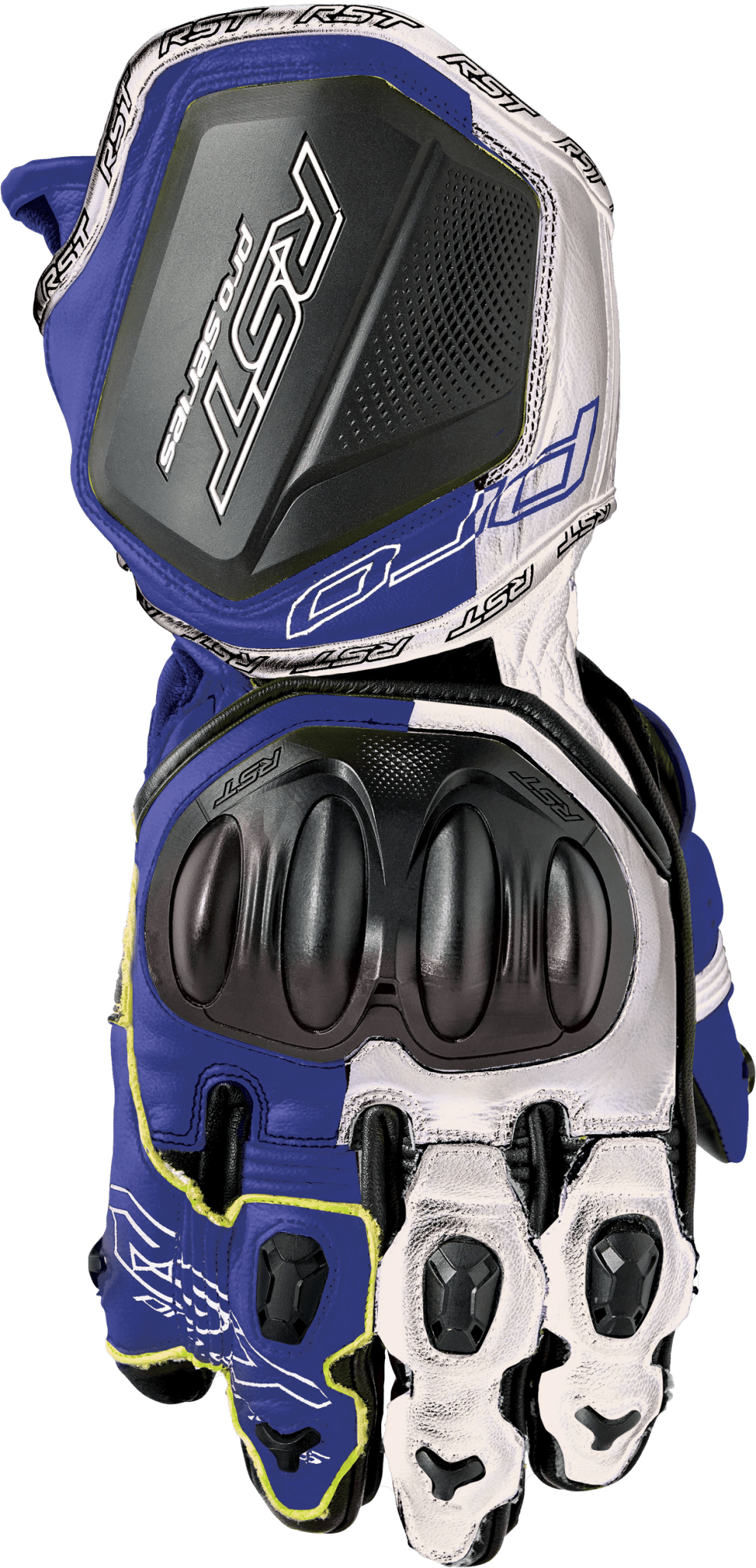 RST Pro Series GP D3O Leather Gloves - Level 1 KP CE Certified - Kelly Motorsports