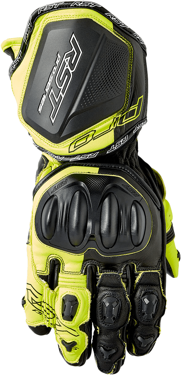 RST Pro Series GP D3O Leather Gloves - Level 1 KP CE Certified - Kelly Motorsports