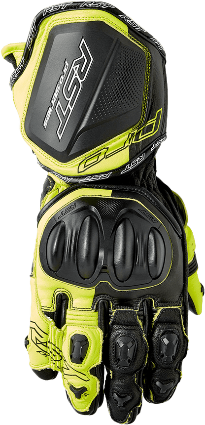 RST Pro Series GP D3O Leather Gloves - Level 1 KP CE Certified - Kelly Motorsports