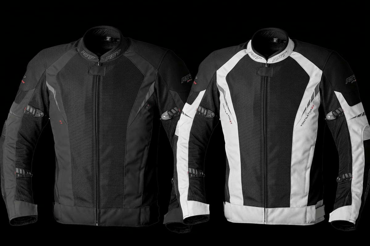 RST Pro Series Ventilator D3O Textile Motorcycle Jacket with Level 2 Armour - Kelly Motorsports