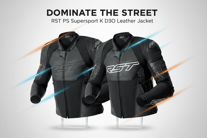 RST PS Supersport K D3O Leather Jacket - Kelly Motorsports