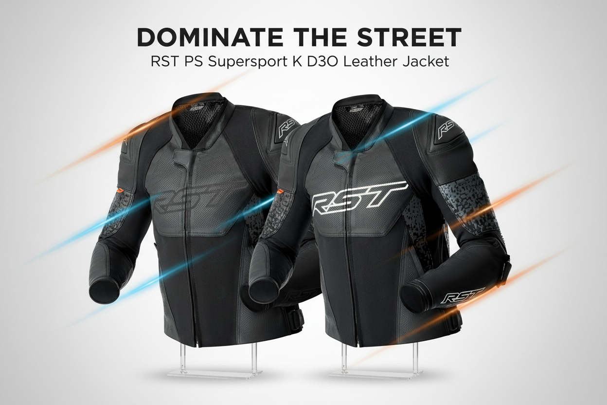 RST PS Supersport K D3O Leather Jacket Hero