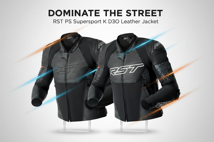 RST PS Supersport K D3O Leather Jacket Hero