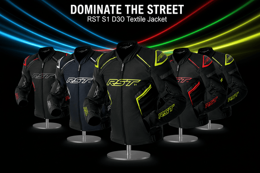 RST S1 D30 Textile Jacket - Durable Motorcycle Gear - Kelly Motorsports