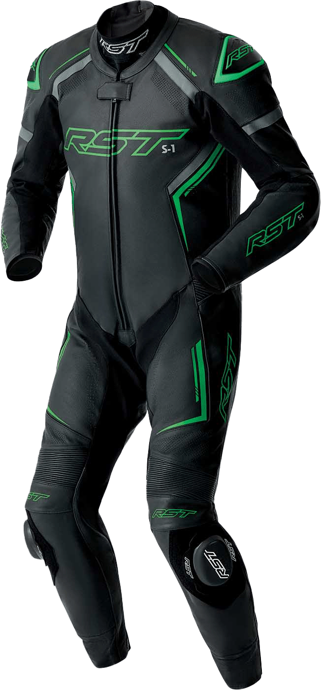 RST S1 D3o Leather Motorcycle Suit - Advanced Protective Gear - Kelly Motorsports