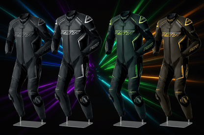 RST S1 D3o Leather Motorcycle Suit - Advanced Protective Gear - Kelly Motorsports