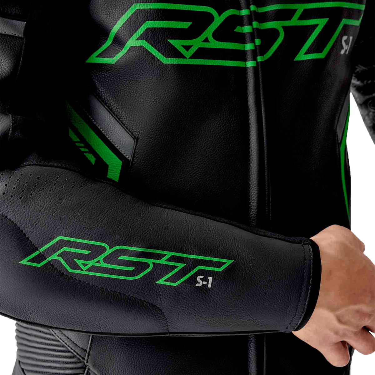 RST S1 D3o Leather Motorcycle Suit - Advanced Protective Gear - Kelly Motorsports