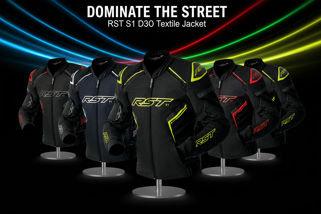 RST S1 D3O Textile Jacket Hero - Dominate the Street