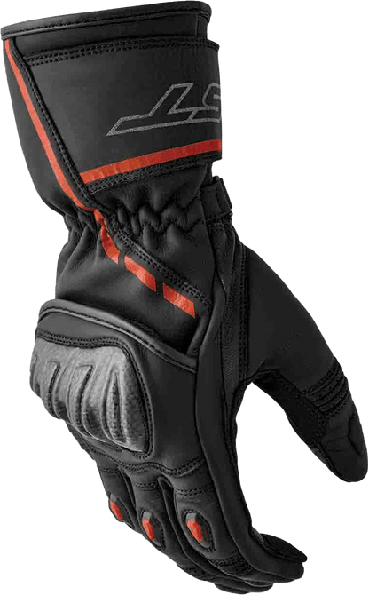 RST S1 Leather Gloves for Men and Women w/Carbon & TPR Protection - Kelly Motorsports