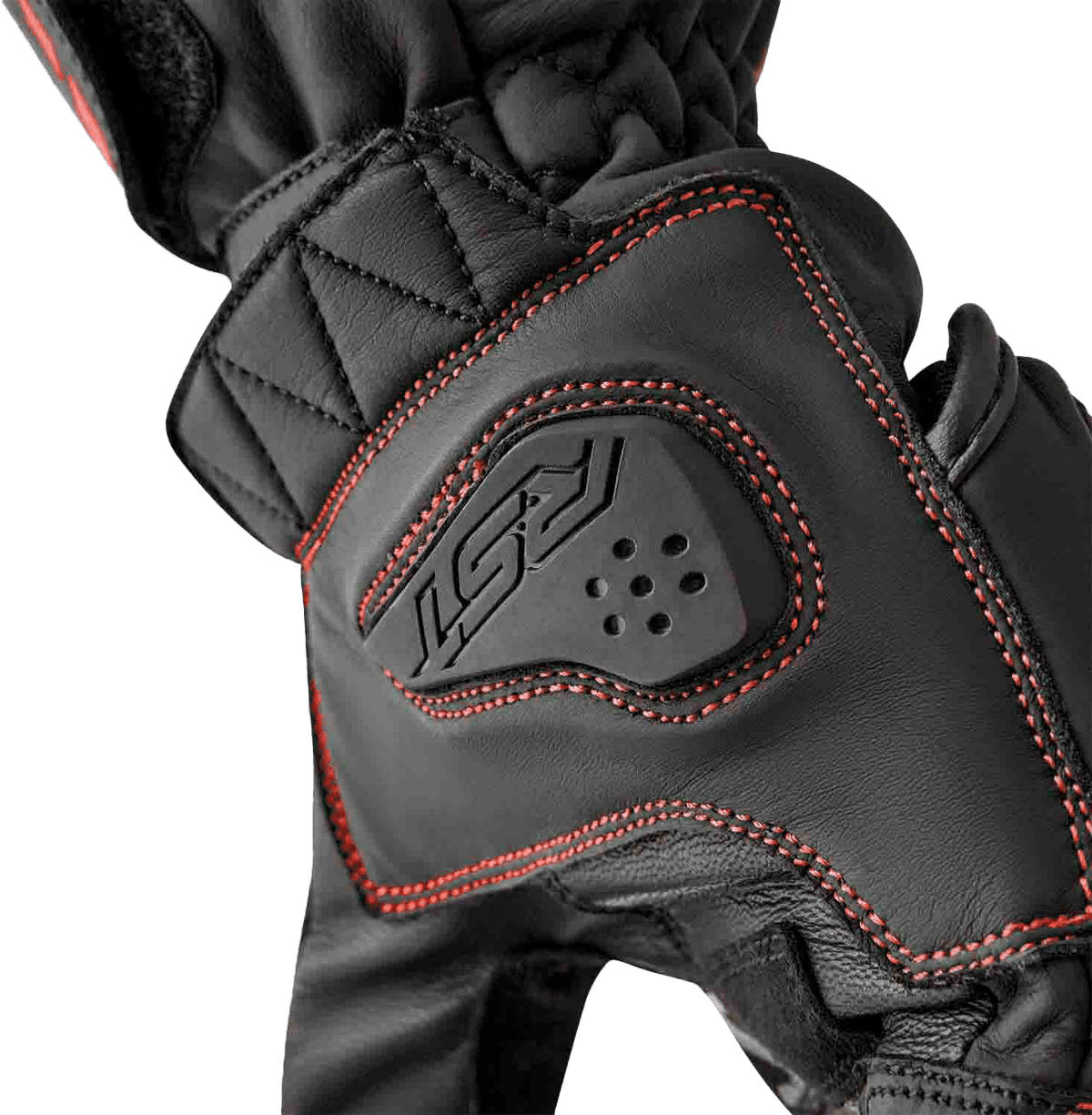 RST S1 Leather Gloves for Men and Women w/Carbon & TPR Protection - Kelly Motorsports