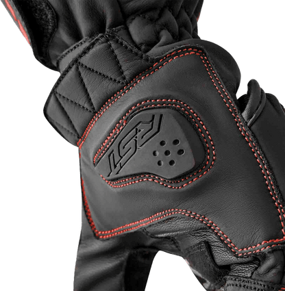 RST S1 Leather Gloves for Men and Women w/Carbon & TPR Protection - Kelly Motorsports