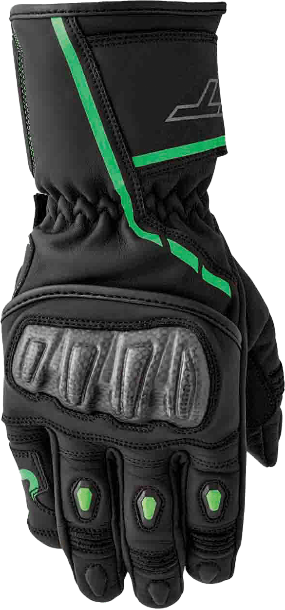 RST S1 Leather Gloves for Men and Women w/Carbon & TPR Protection - Kelly Motorsports