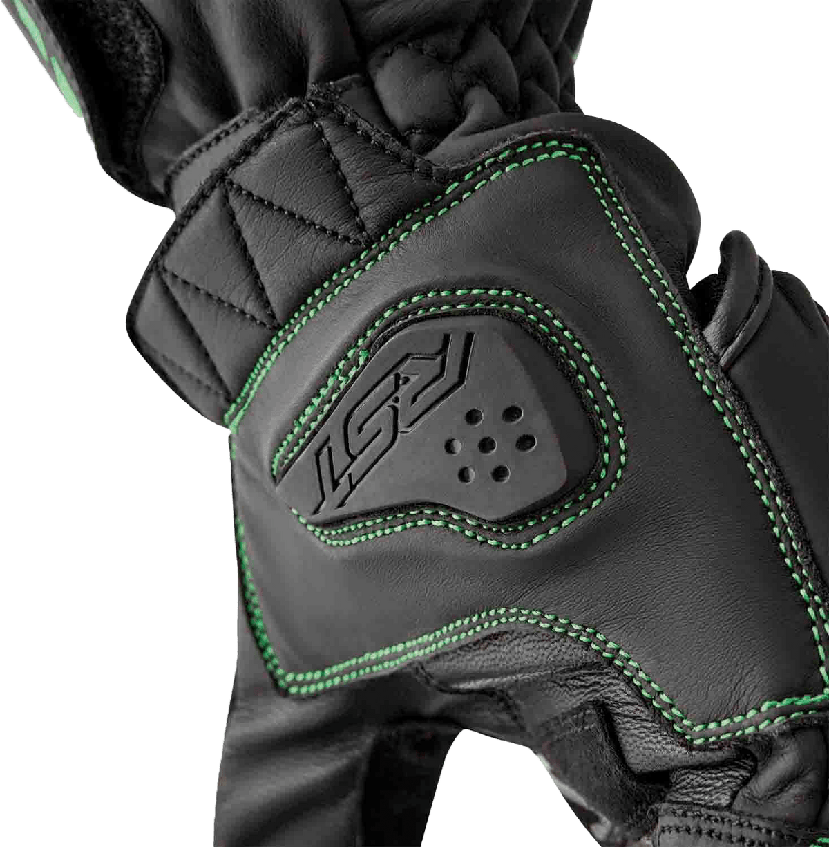 RST S1 Leather Gloves for Men and Women w/Carbon & TPR Protection - Kelly Motorsports