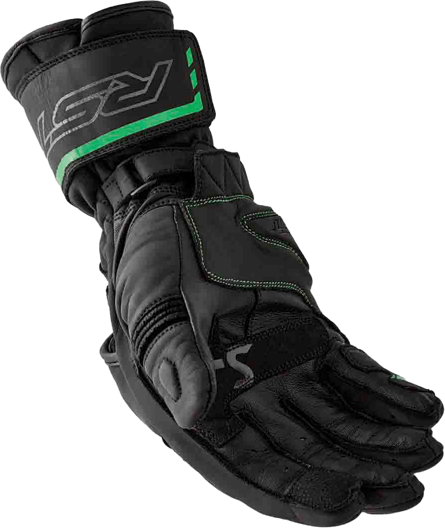 RST S1 Leather Gloves for Men and Women w/Carbon & TPR Protection - Kelly Motorsports