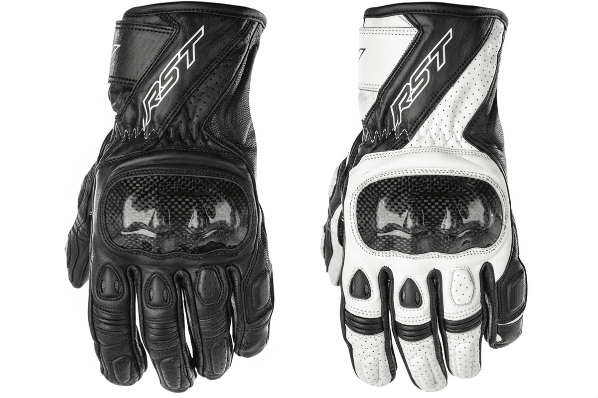RST Stunt III CE Motorcycle Gloves - Kelly Motorsports