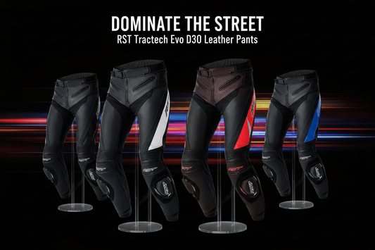 RST Tractech Evo D30 Leather Pants - Kelly Motorsports