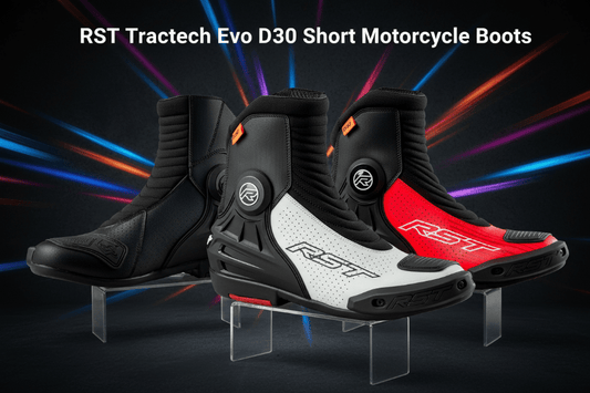 RST Tractech Evo D30 Short Motorcycle Boot - Kelly Motorsports