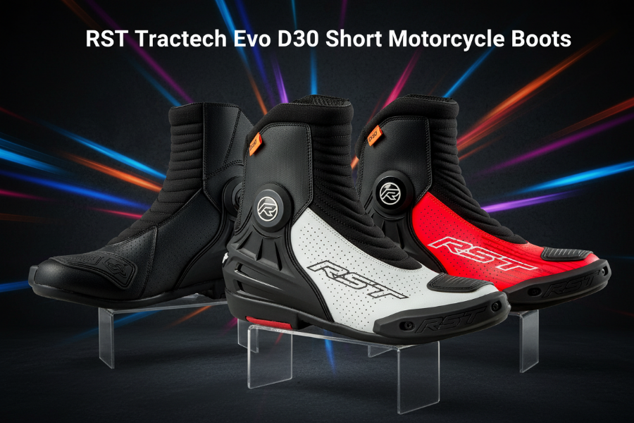 RST Tractech Evo D30 Short Motorcycle Boots Hero