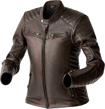 RST Women's Roadster Air D3O Leather Motorcycle Jacket - Kelly Motorsports