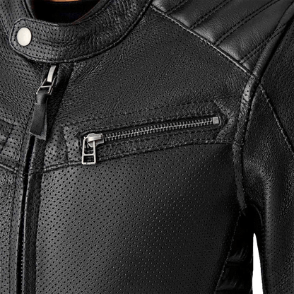 RST Women's Roadster Air D3O Leather Motorcycle Jacket - Kelly Motorsports