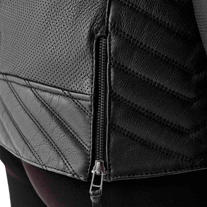 RST Women's Roadster Air D3O Leather Motorcycle Jacket - Kelly Motorsports
