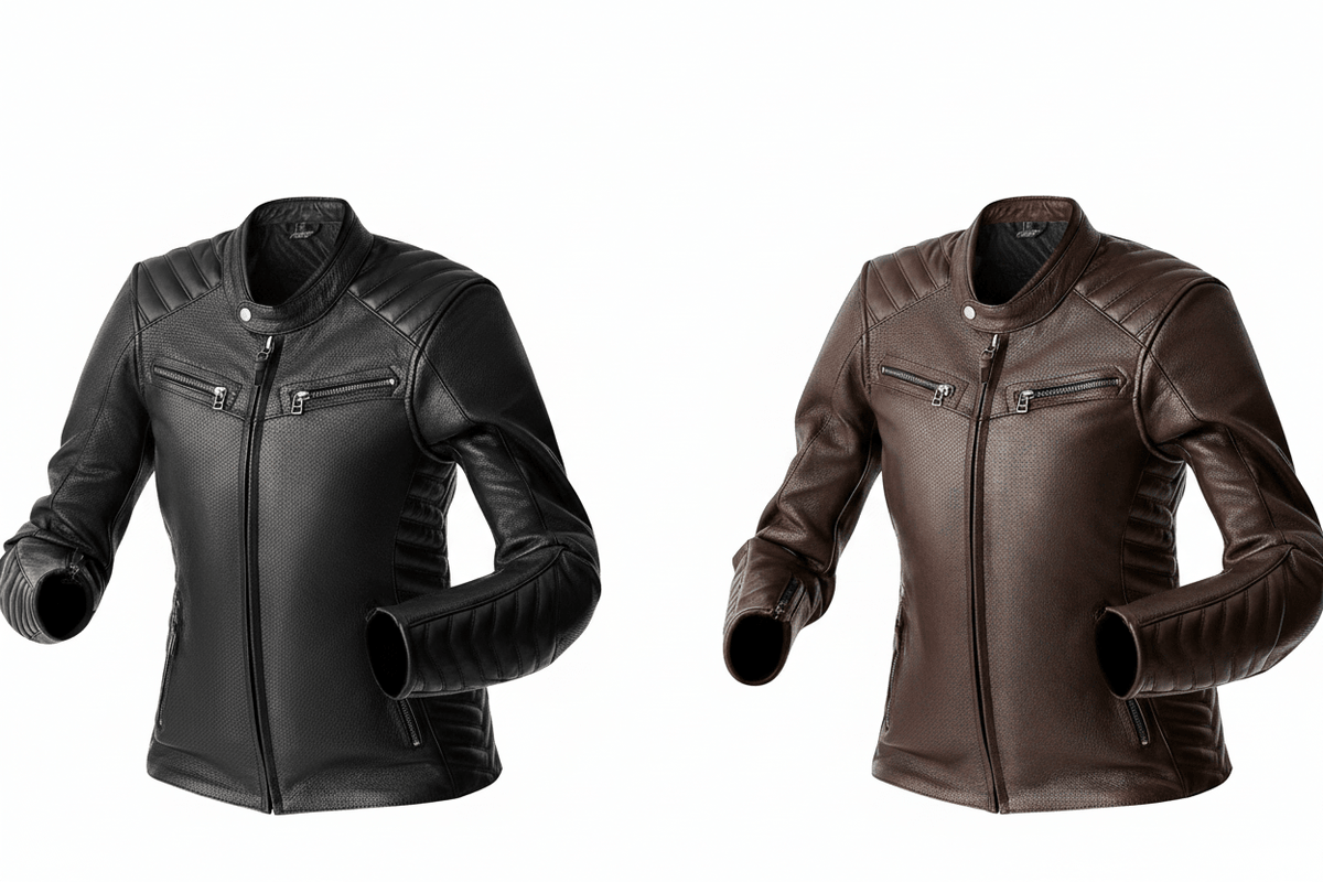 RST Women's Roadster Air D3O Leather Motorcycle Jacket - Kelly Motorsports
