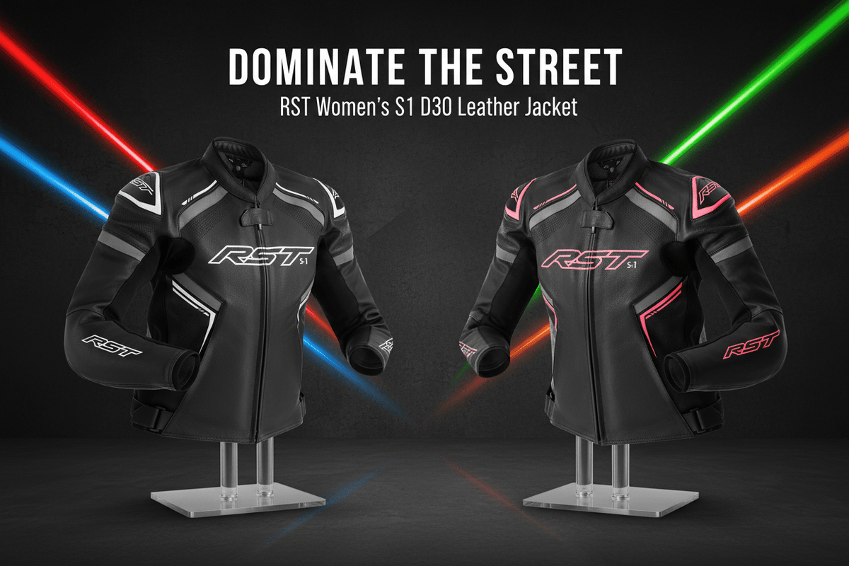RST Women's S1 D3O Leather Jacket - Kelly Motorsports