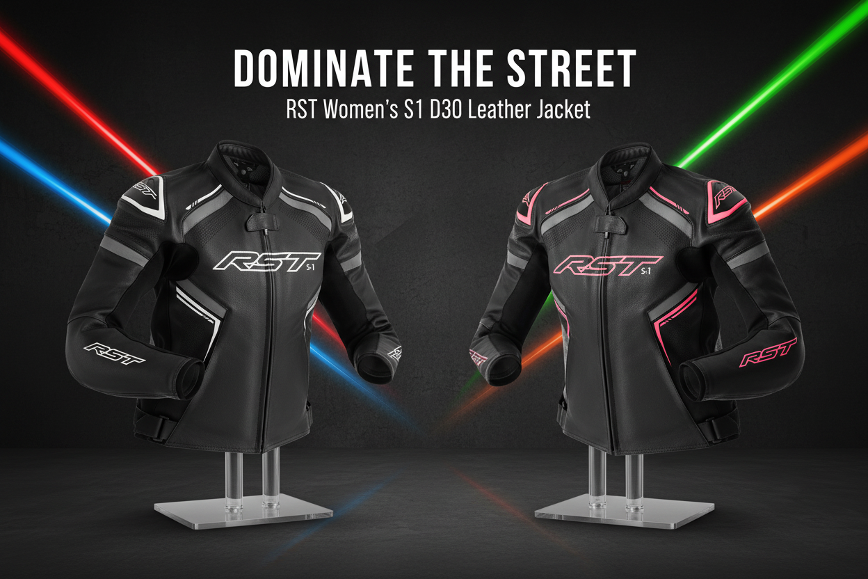 RST Women's S1 D3O Leather Jacket Hero