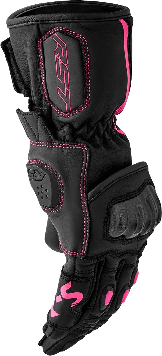RST Women's S1 Leather Motorcycle Gloves - Kelly Motorsports