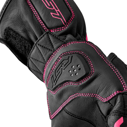 RST Women's S1 Leather Motorcycle Gloves - Kelly Motorsports