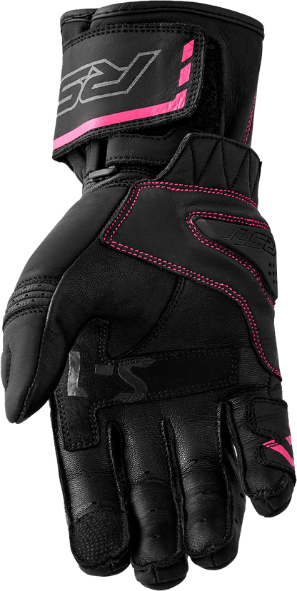 RST Women's S1 Leather Motorcycle Gloves - Kelly Motorsports