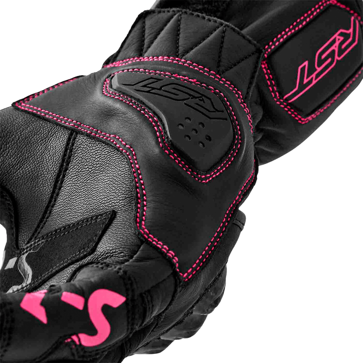 RST Women's S1 Leather Motorcycle Gloves - Kelly Motorsports