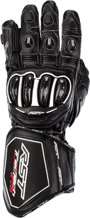 RST Women's Tractech Evo 4 CE Leather Motorcycle Gloves - Kelly Motorsports