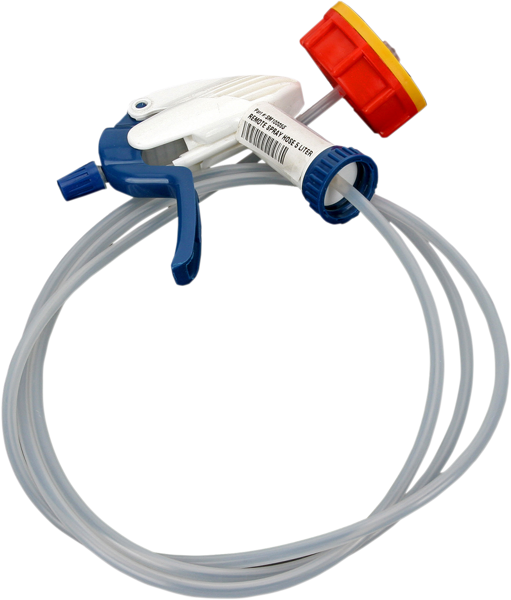 S100 5 Liter Remote Spray Hose (Part Number 10005S) for S100 Total Cycle Cleaner - Kelly Motorsports
