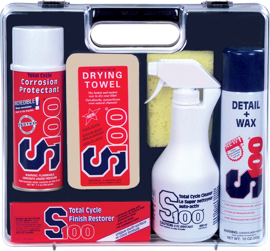 S100 Cycle Care Gift Set 12000C – Complete Motorcycle Maintenance Kit by S100 - Kelly Motorsports
