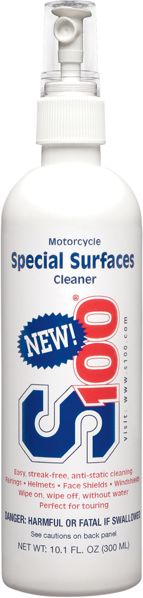 S100 Special Surface Cleaner - 10.1 fl oz. Part Number 12301F for Plastic Surfaces - Kelly Motorsports