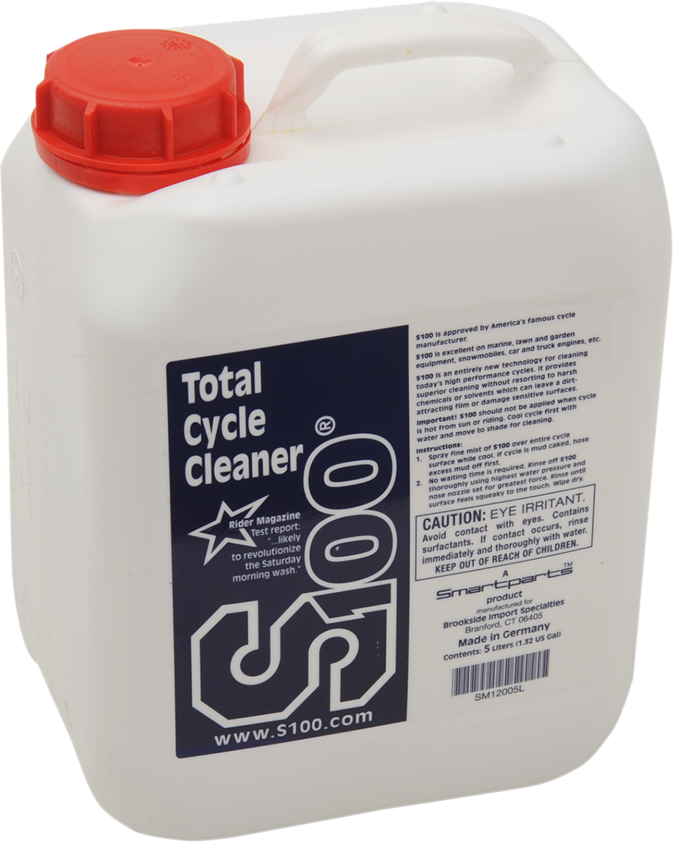 S100 Total Cycle Cleaner Refill - 5L by S100 Part 12005L - Kelly Motorsports