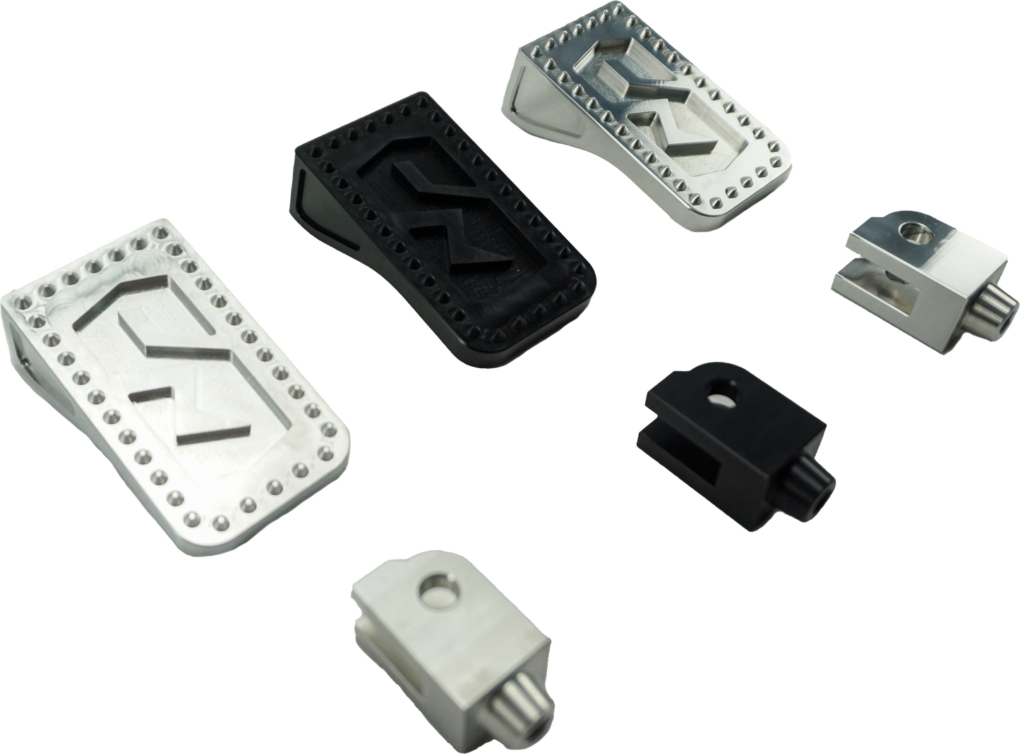 SAWICKI SW - 431A1FSD Mx 'S' Foot Peg - Raw Billet Aluminum - Kelly Motorsports