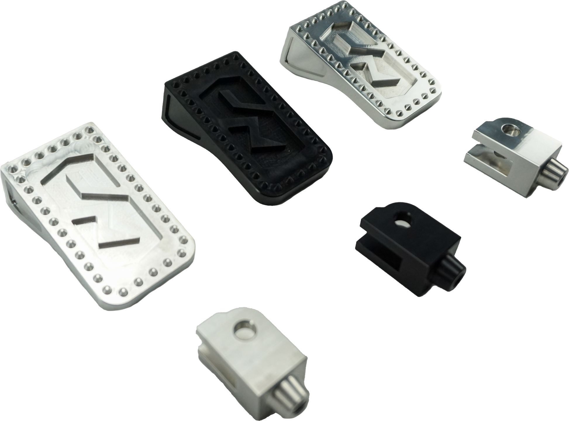 SAWICKI SW - 431A1FSD Mx 'S' Foot Peg - Raw Billet Aluminum - Kelly Motorsports