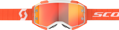 SCOTT Fury Goggle Orange Orange Chrome Works with True View Lens and Anti - Fog Coating - Kelly Motorsports