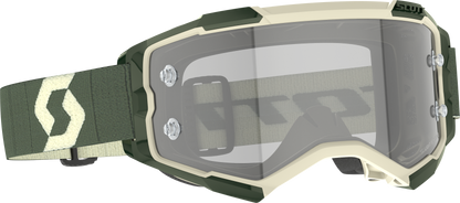 SCOTT Fury LS Goggle Kaki Green with Grey Works Lens - Part Number 272827 - 6312327 - Kelly Motorsports