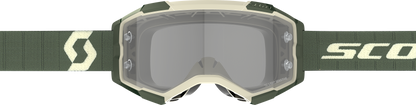 SCOTT Fury LS Goggle Kaki Green with Grey Works Lens - Part Number 272827 - 6312327 - Kelly Motorsports