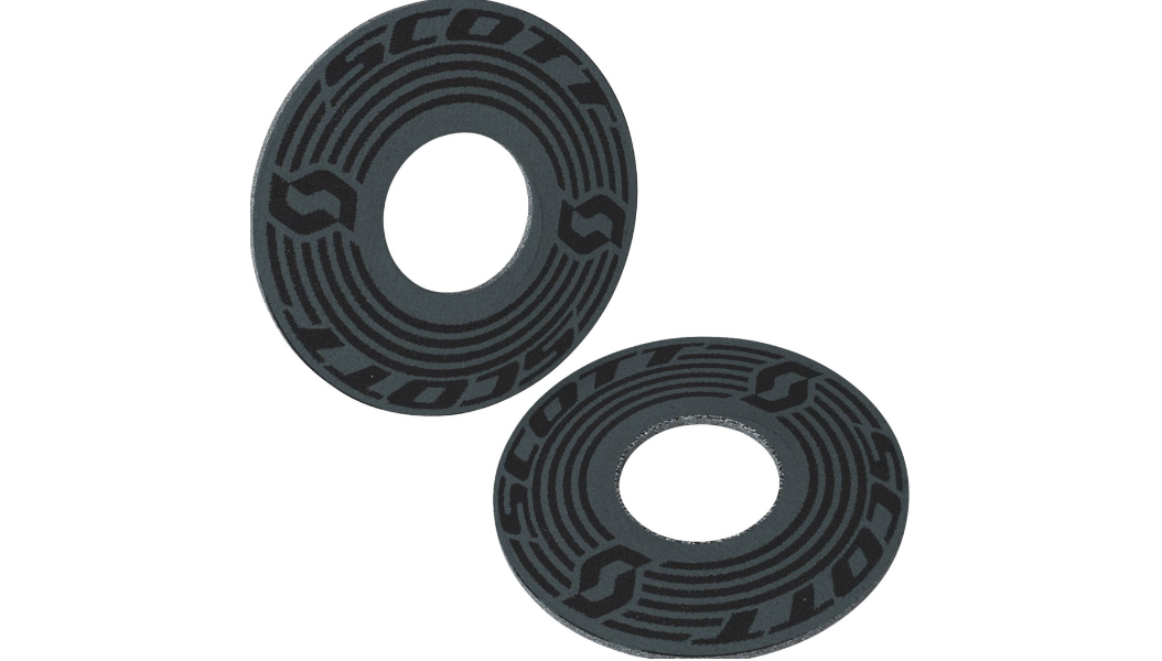 Scott Logo Grip Donuts - Black/Gray 265517 - 1001222 - Kelly Motorsports
