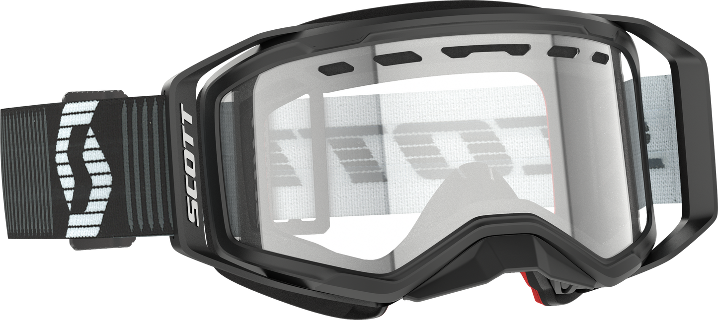 SCOTT Prospect 2.0 SMB Snowmobile Goggle Black/White Clear Part 421504 - 1007043 - Kelly Motorsports