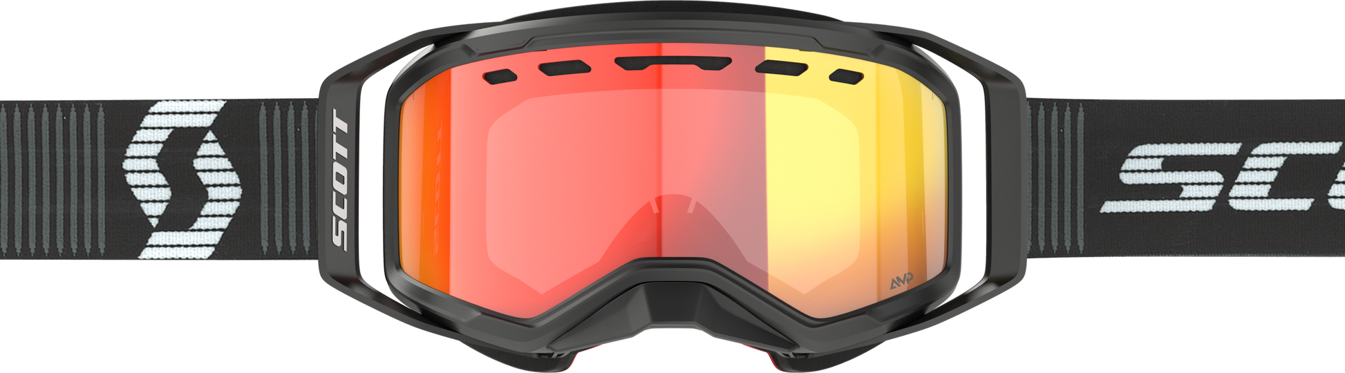 SCOTT Prospect 2.0 SMB Snowmobile Goggle with Clear Lens and Extra Wide Silicone Strap - Kelly Motorsports