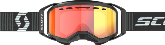 SCOTT Prospect 2.0 SMB Snowmobile Goggle with Clear Lens and Extra Wide Silicone Strap - Kelly Motorsports