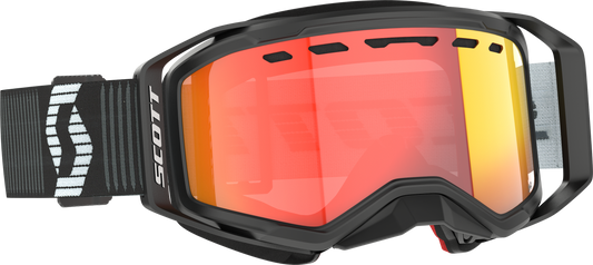SCOTT Prospect 2.0 SMB Snowmobile Goggle with Clear Lens and Extra Wide Silicone Strap - Kelly Motorsports