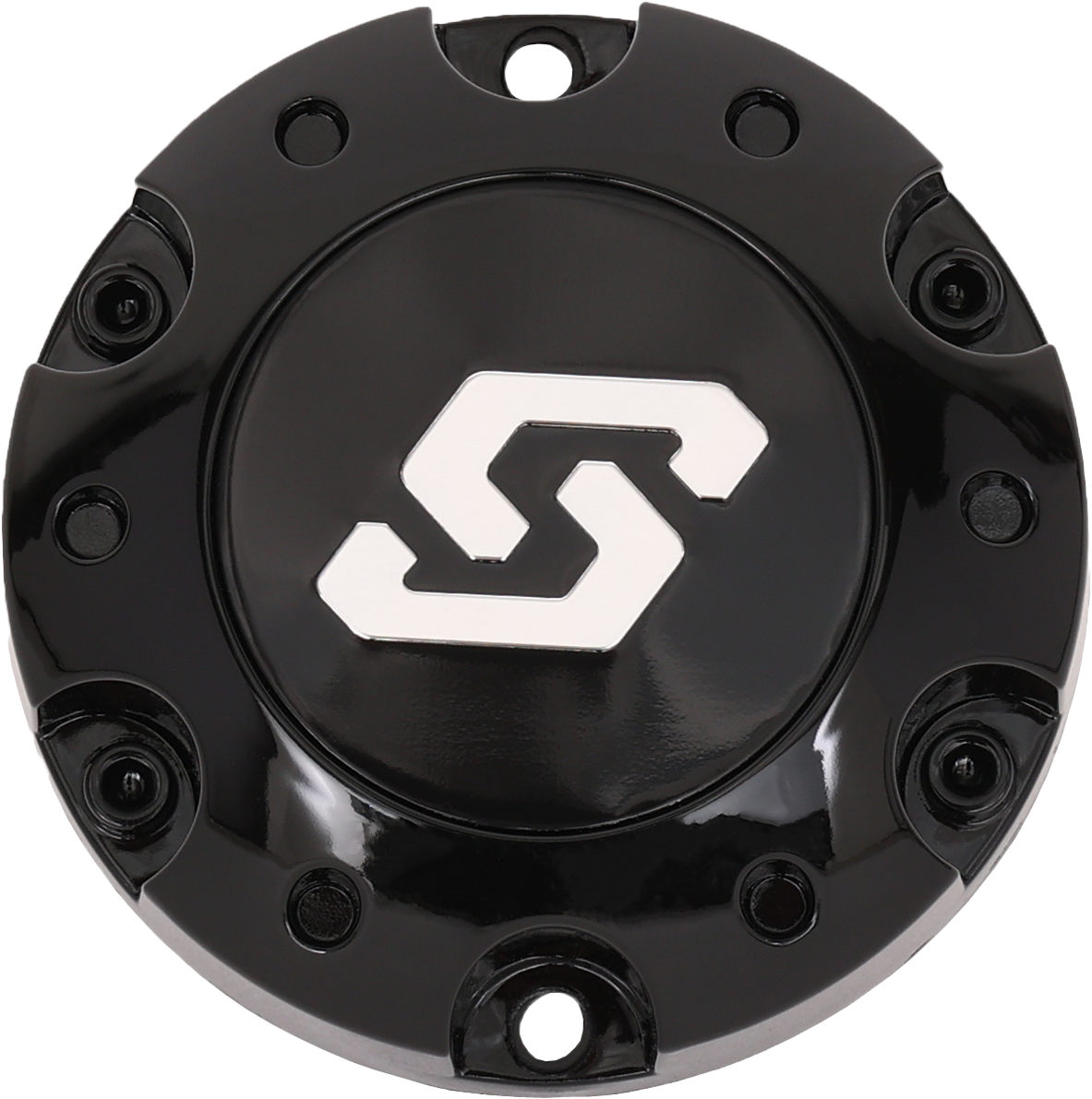 Sedona 570 - 9111 4/110 Center Cap Gloss Black for Automotive Wheels - Kelly Motorsports
